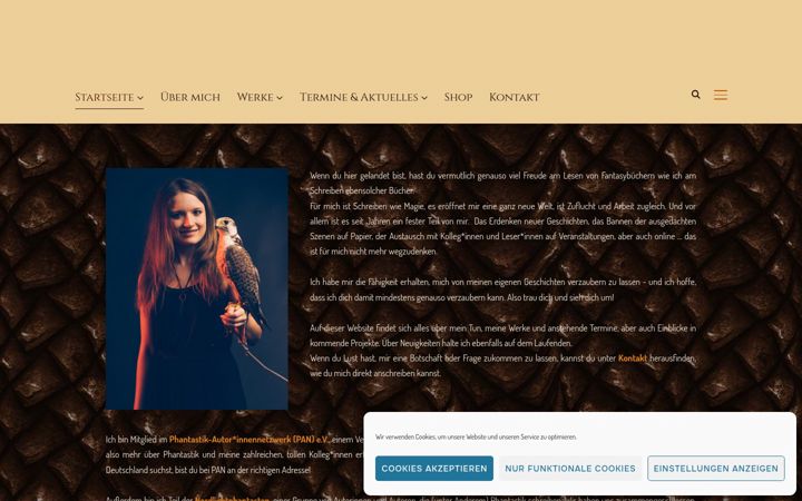 Screenshot of janikahoffmann.de