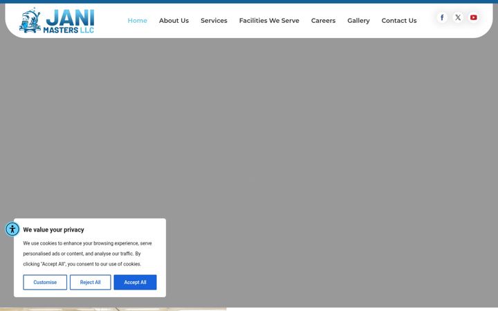 Screenshot of janimastersllc.com