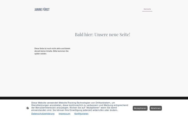 Screenshot di janine-fuerst.de