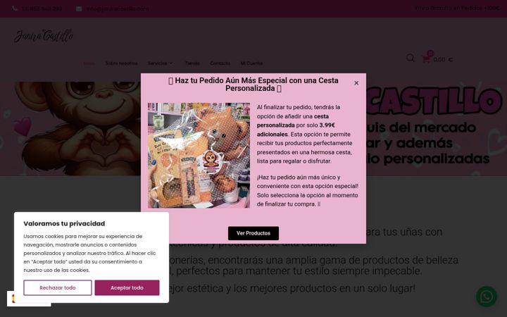 Screenshot of janiracastillo.com