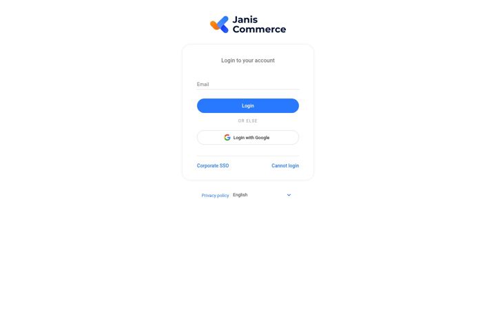 Screenshot of janis.in