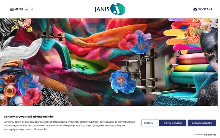 Screenshot of janis.pl