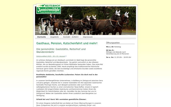 Screenshot of janismuehle.de