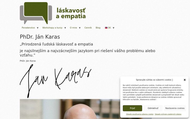 Screenshot of jankaras.sk