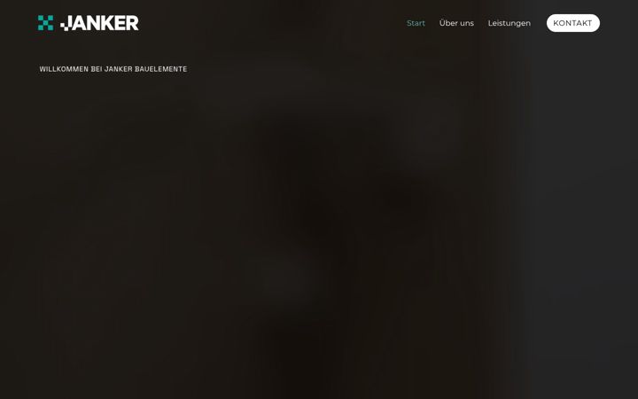 Screenshot of janker-bauelemente.de