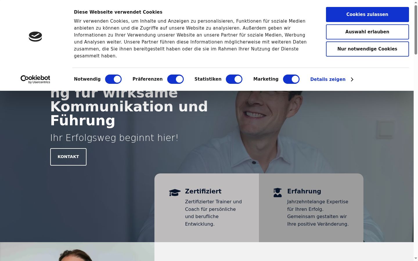 Sutikimo reklamjuostės, rodytos prieš bet kokią sąveiką, ekrano kopija