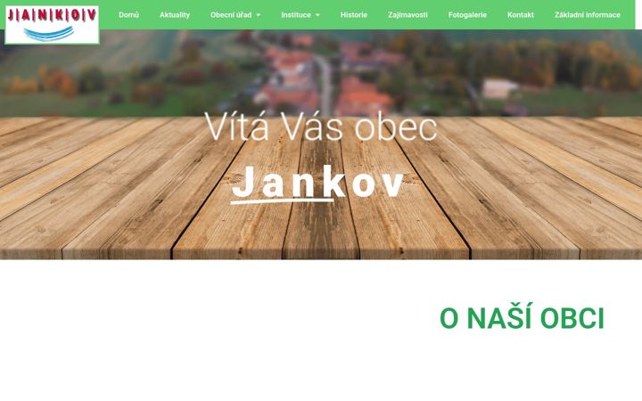 Screenshot of jankov.eu