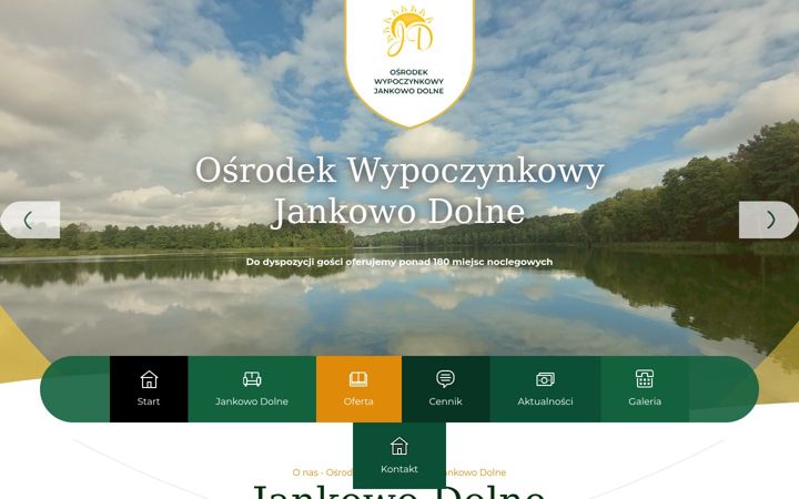 Screenshot of jankowodolne.com.pl