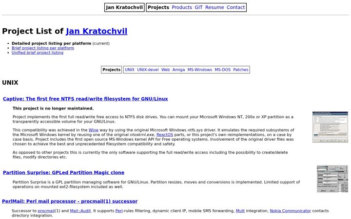 Képernyőkép: jankratochvil.net