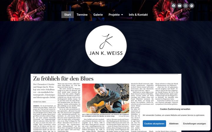 Screenshot of jankweiss.de