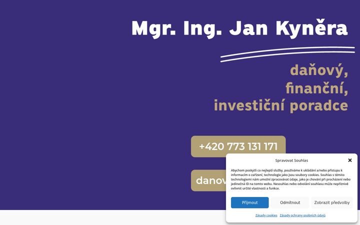 Screenshot of jankynera.cz