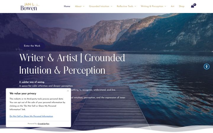 Screenshot of janlbowen.com