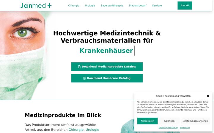 Screenshot of janmed.de