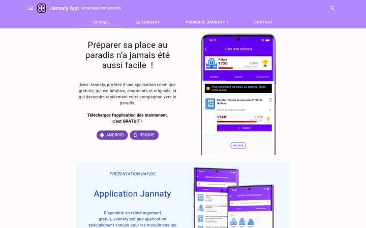 Screenshot of jannatyapp.com