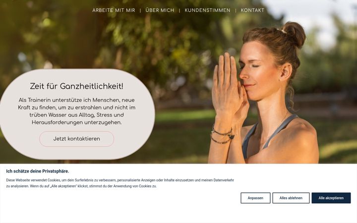 Screenshot of janne-krause.com