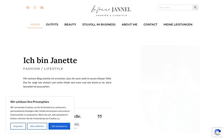 Screenshot of jannel.de