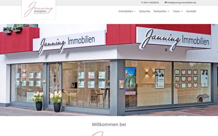 Screenshot of janning-immobilien.de