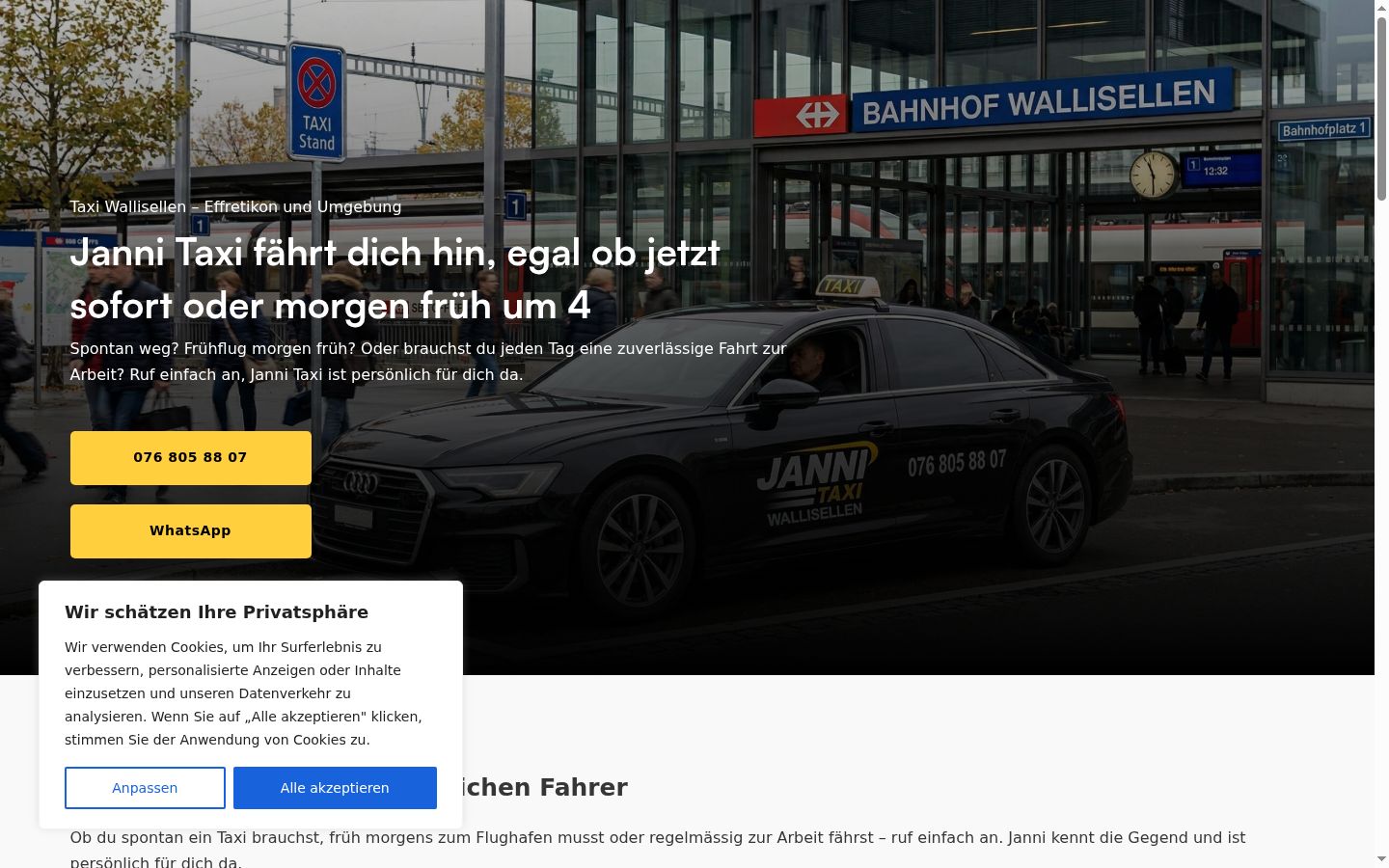 Screenshot van de toestemmingsbanner zoals getoond vóór enige interactie