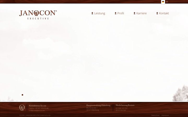 Screenshot of janocon.de