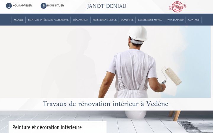 Screenshot of janot-deniau-peintre.fr