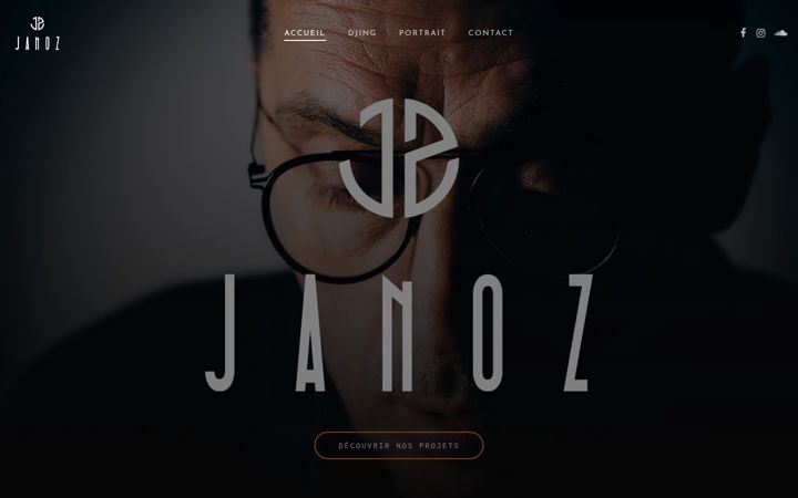 Screenshot of janoz.fr