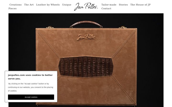 Screenshot of janpulles.com
