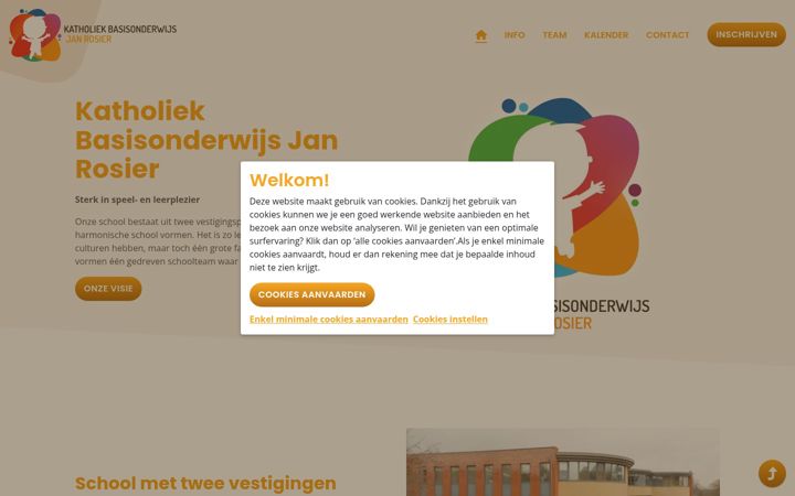 Screenshot of janrosier.be