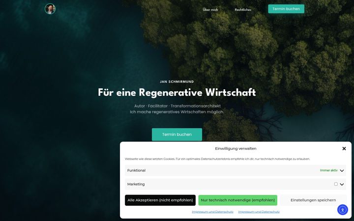 Screenshot of janschmirmund.de
