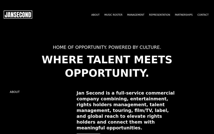 Screenshot of jansecond.com