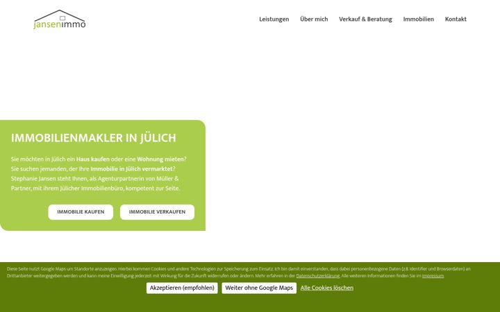 Screenshot of jansen-immo.de