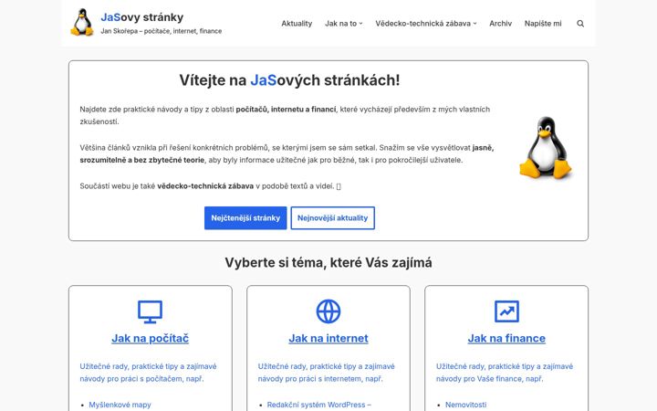 Screenshot of janskorepa.cz