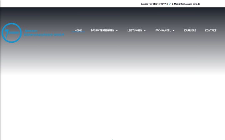 Screenshot of janssen-ema.de