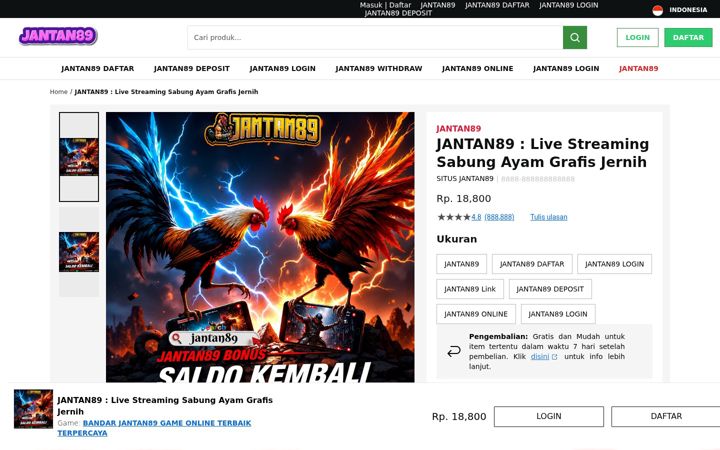 Screenshot of jantan89x.org