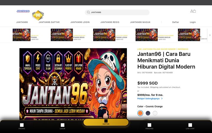 Screenshot of jantan96x.org