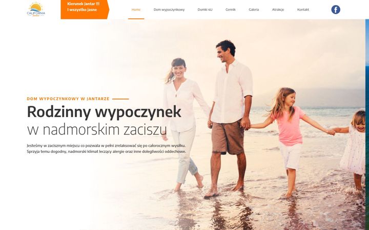 Screenshot of jantar-nocleginadmorzem.pl