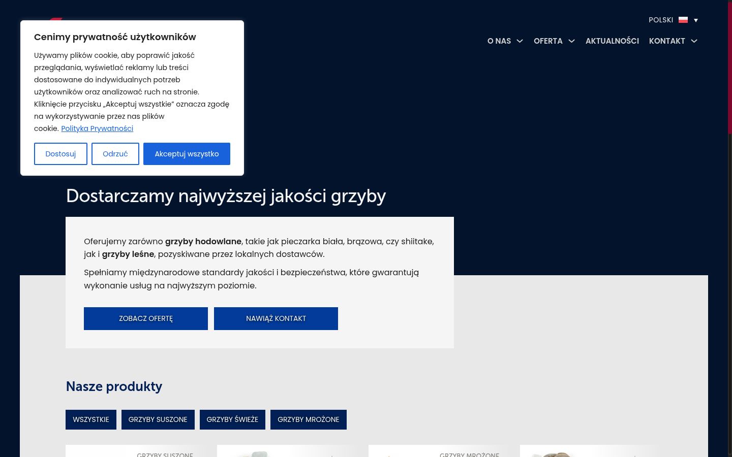 Snímek obrazovky baneru souhlasu zobrazeného před jakoukoli interakcí