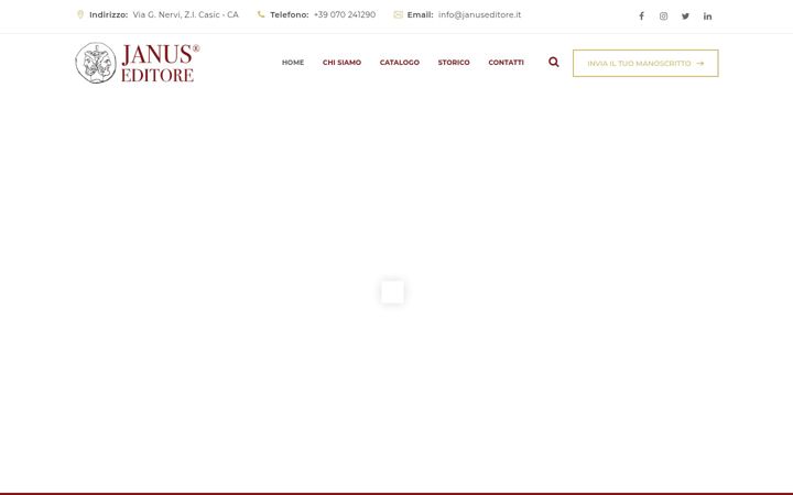 Screenshot of januseditore.it