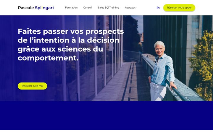 Screenshot of janvoix.com