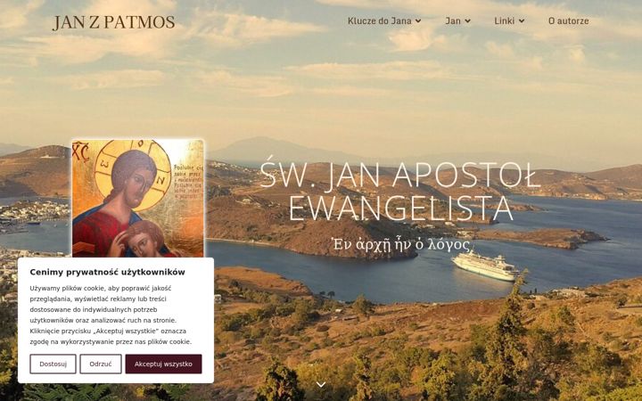 Screenshot of janzpatmos.pl