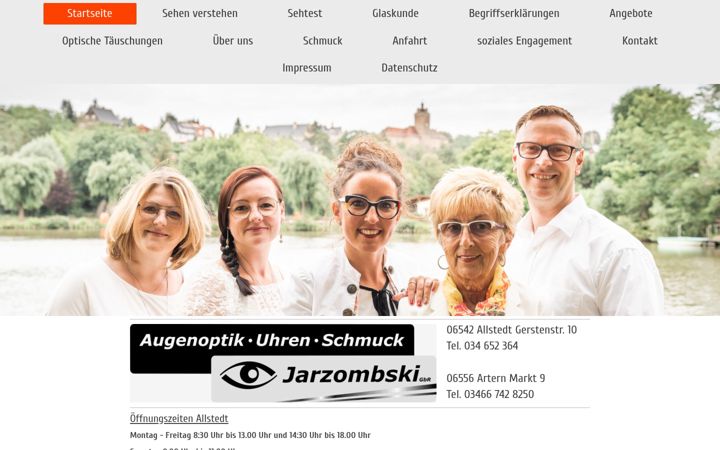 Screenshot of jaoptik.de