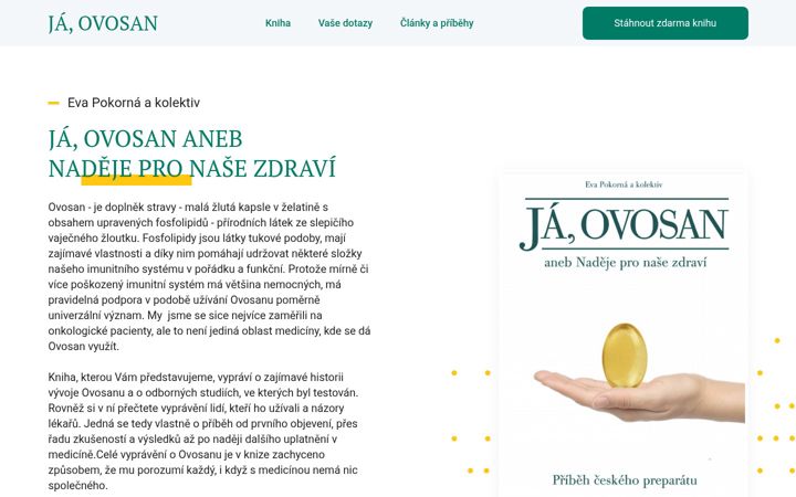 Screenshot of jaovosan.cz
