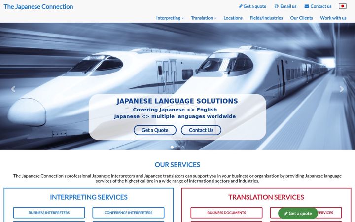 Screenshot of japanco.co.uk