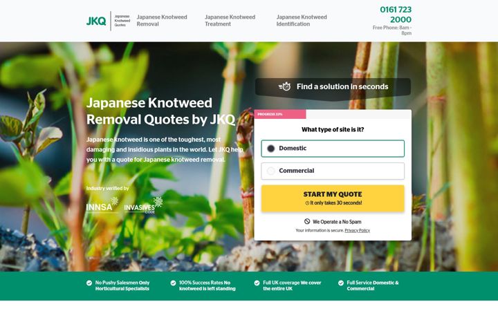 Screenshot of japaneseknotweedquotes.com