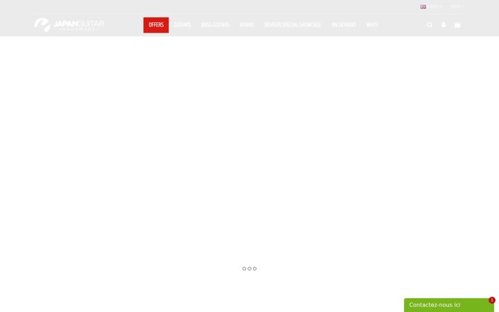Screenshot of japanguitar-handmade.com