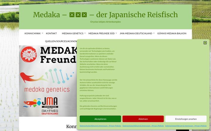 Screenshot of japanischer-reisfisch.de