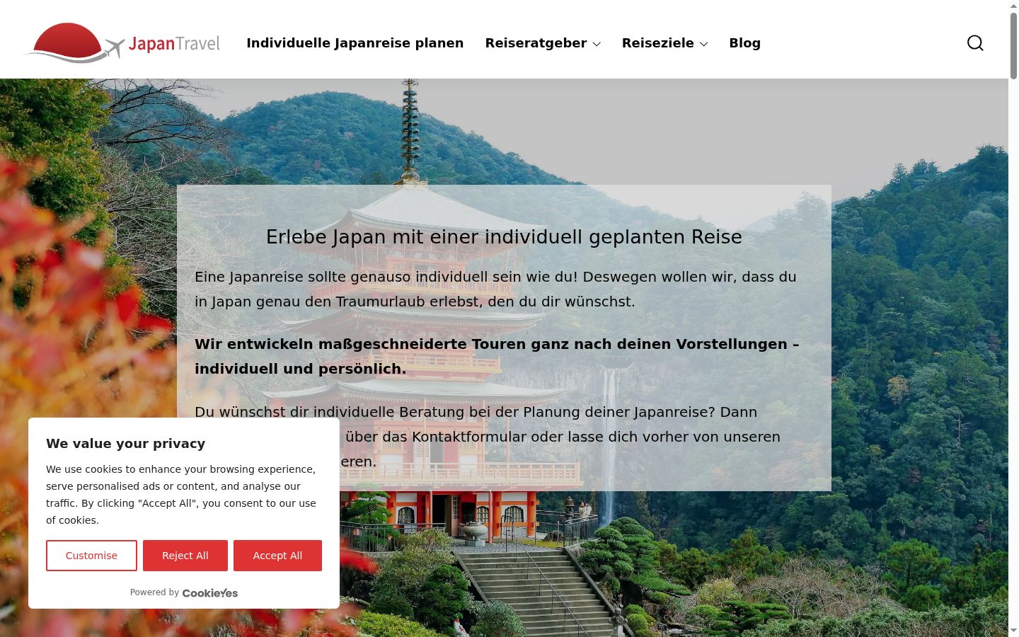 Sutikimo reklamjuostės, rodytos prieš bet kokią sąveiką, ekrano kopija