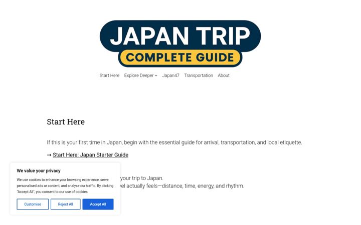 Screenshot of japantripcompleteguide.com