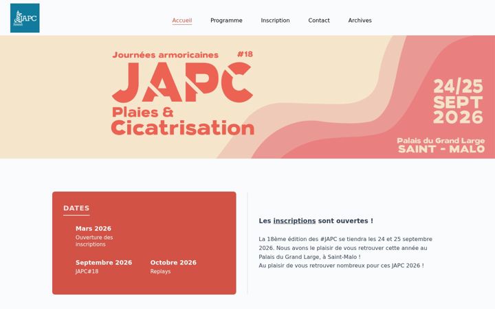 Screenshot of japc.fr