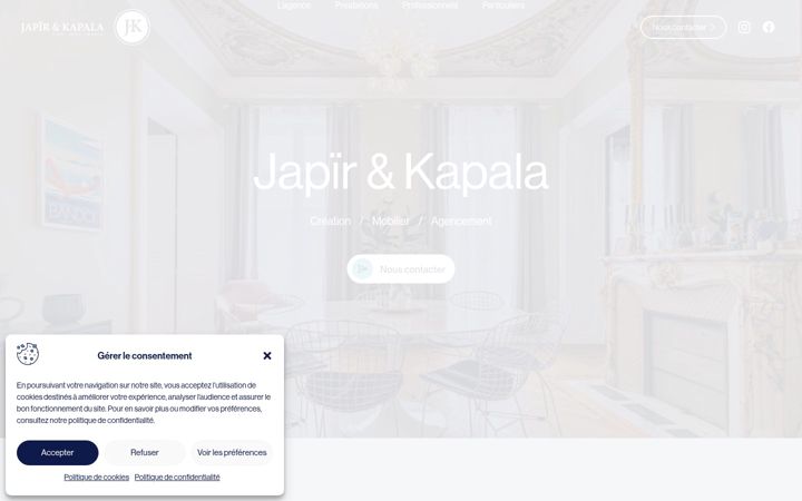 Screenshot of japiretkapala.com