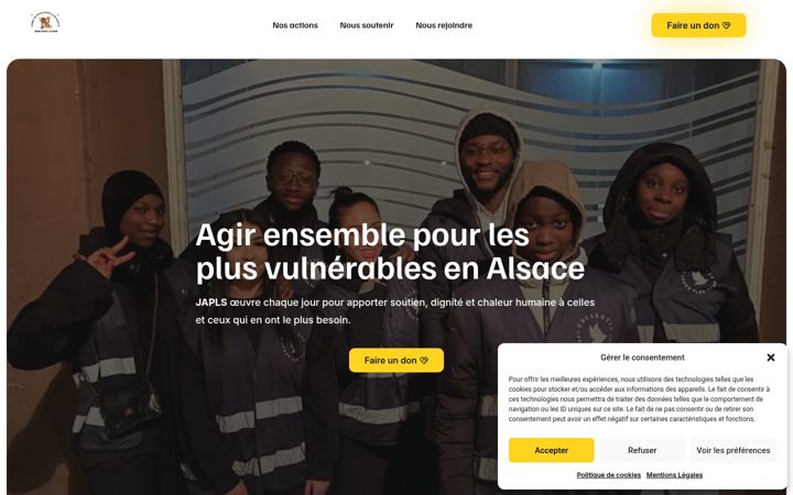 Screenshot of japls.fr